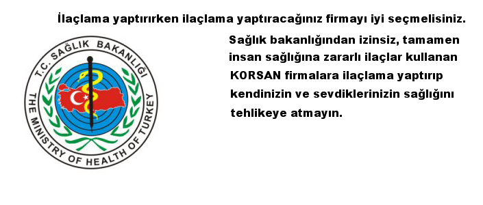 Sağlık Bakanlığı Onaylı Firma